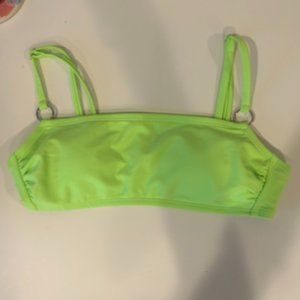 Xhilaration Neon Green Bikini Top